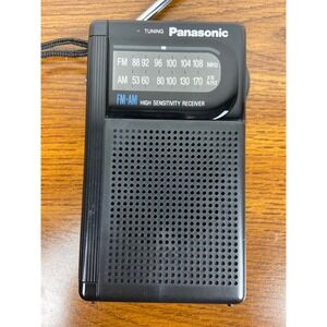 Panasonic RF-501 Radio Portable Pocket AM FM High Sensitivity Receiver TESTED